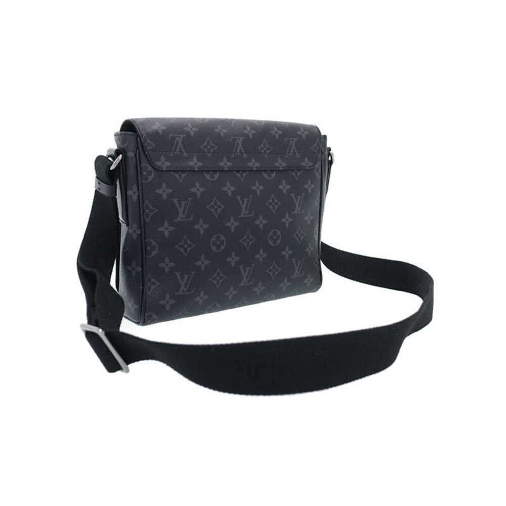 Louis Vuitton Eclipse Monogram Bag Shoulder NM Black District